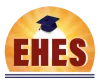 Logo avec soleil, texte "EHES" et toque d'&eacute;tudiant.